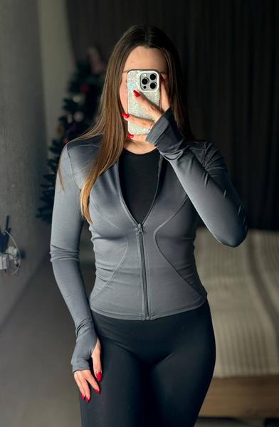 Кофта Arina (42-48) 1697 d.grey (деми)