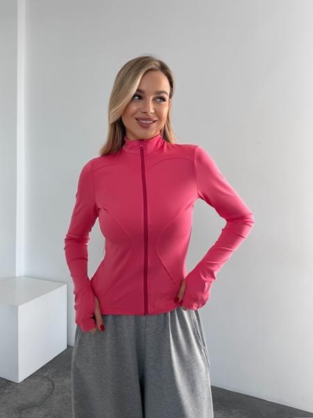 Кофта Arina (42-48) 1697 pink (деми)