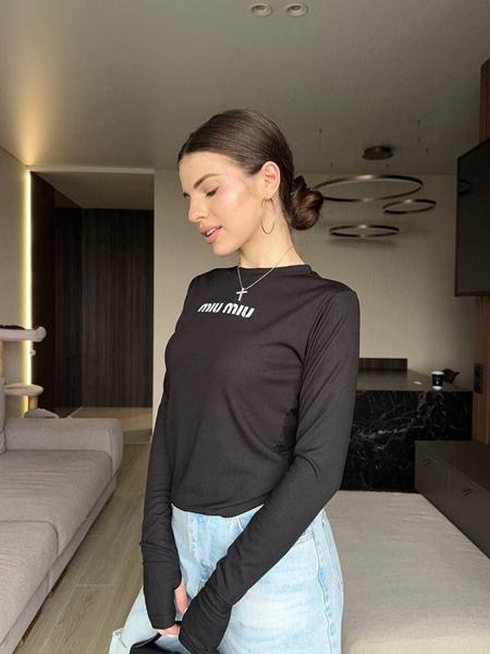 Свитер Arina (42-48) 4230 black (деми)