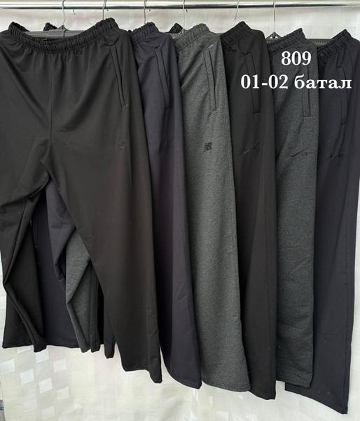 Штаны спорт Shon (56-66) 01 grey (деми)