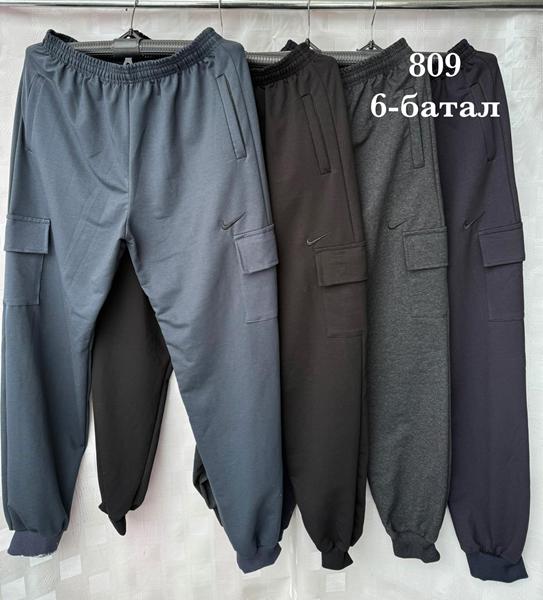 Штаны спорт Shon (56-64) 6B navy (деми)