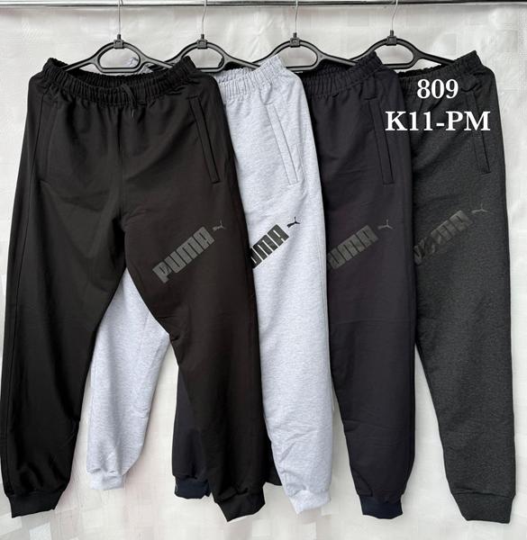 Штаны спорт Shon (46-54) K11PM grey (деми)