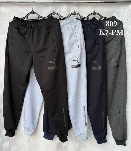 Штаны спорт Shon (46-54) K7PM grey (деми)