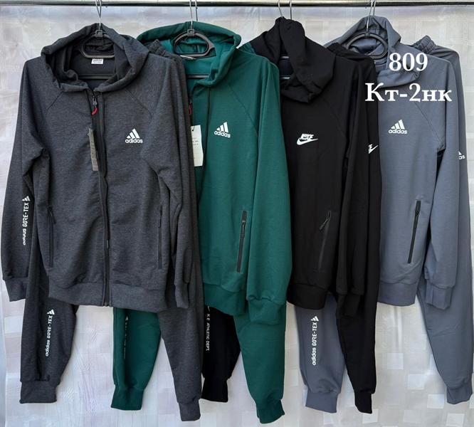 Костюм спорт Shon (46-54) KT2NK black (деми)