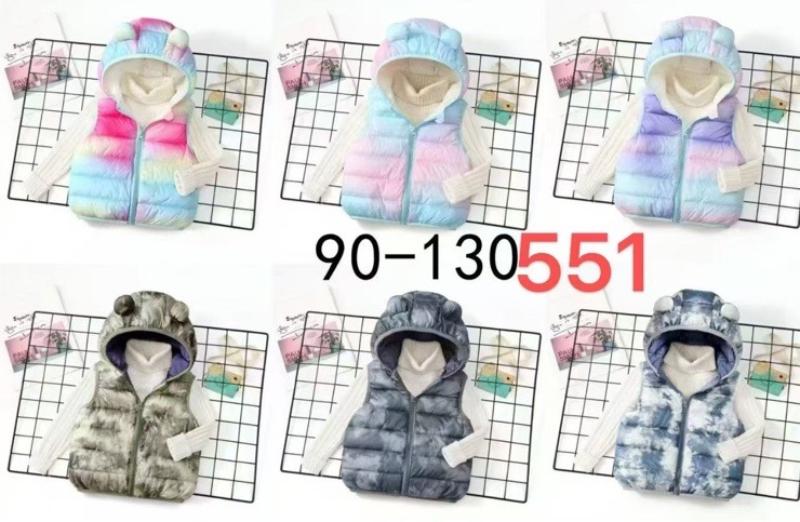 Жилетка Farbique (90-130) 551 black (деми)