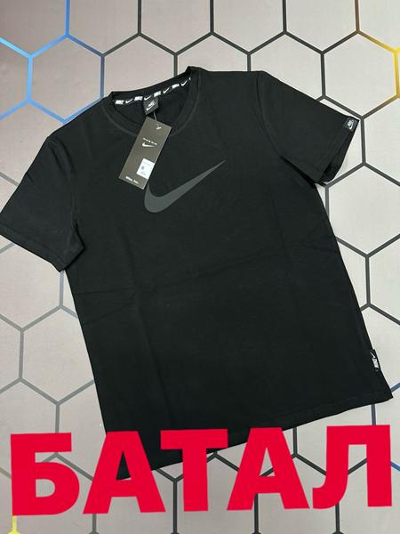 Футболка Alex Clothes (2XL-6XL) 13399 black (лето)