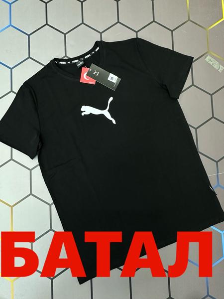 Футболка Alex Clothes (2XL-6XL) 13427 black (лето)