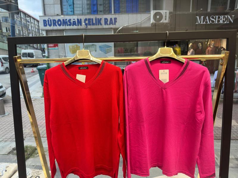 Свитер Julia (52-54) JL849 pink (деми)