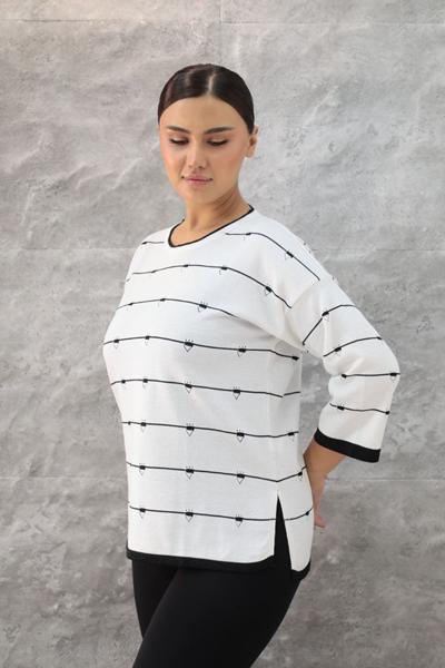 Свитер Julia (52-54) JL852 white (деми)