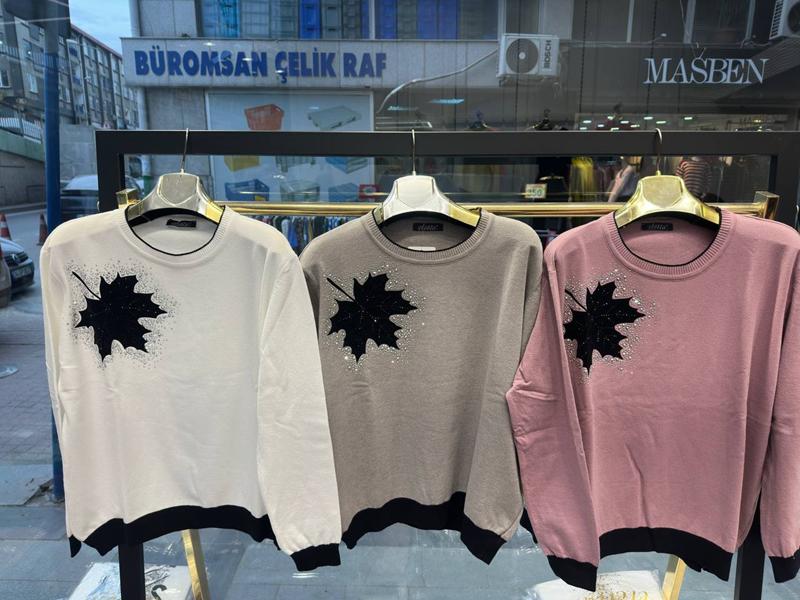 Свитер Julia (52-54) JL862 d.beige (деми)