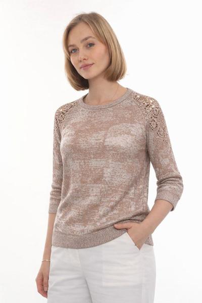 Свитер Julia (52-54) JL869 beige (деми)
