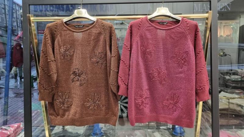 Свитер Julia (52-54) JL887 wine (деми)