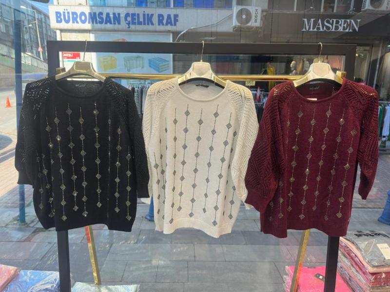 Свитер Julia (52-54) JL898 wine (деми)