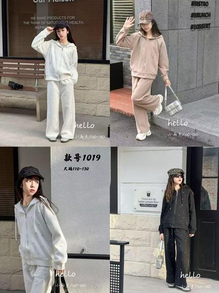 Костюм спорт Meloria (110-150) 1019 black (деми)