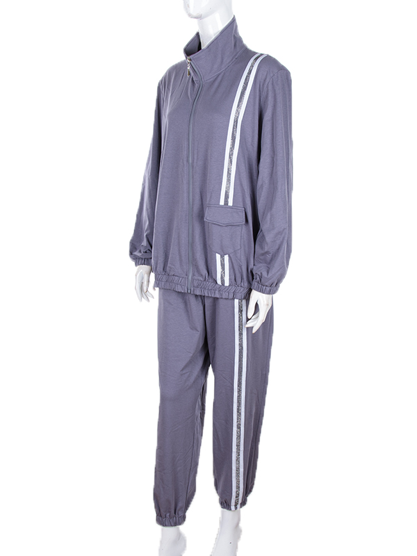 Костюм спорт CND2 (XL-3XL) 4011-373 grey (деми)