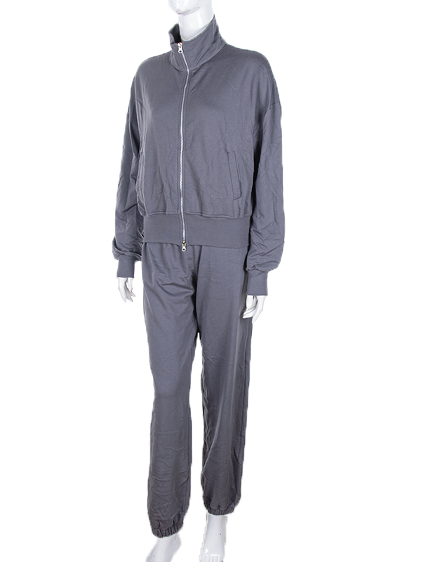Костюм спорт CND2 (S-L) 4175 grey (деми)