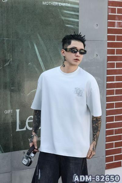 Футболка 2BRO (M-3XL) ADM82650 white (лето)