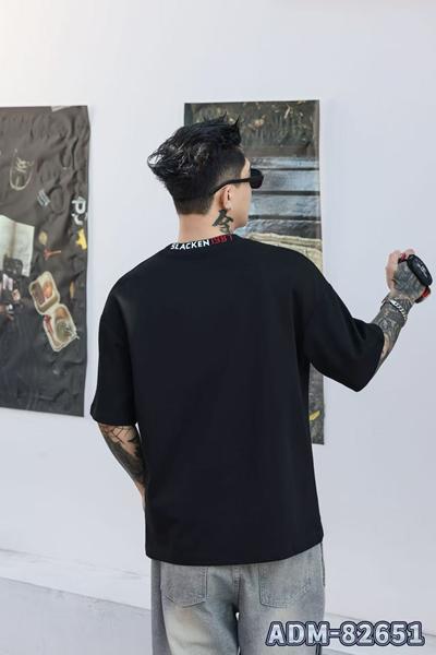 Футболка 2BRO (M-3XL) ADM82651 black (лето)