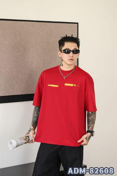 Футболка 2BRO (M-3XL) ADM82608 red (лето)