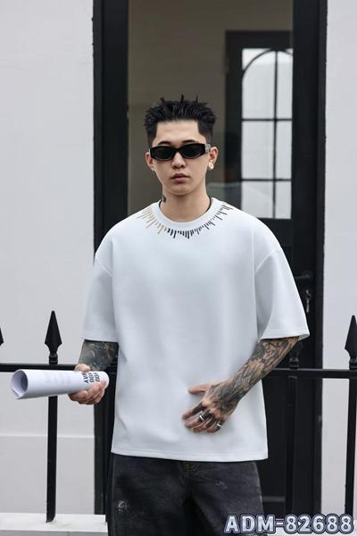 Футболка 2BRO (M-3XL) ADM82688 white (лето)