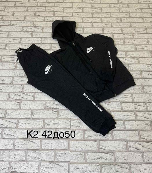 Костюм спорт TRAN (42-50) K2 d.grey (деми)