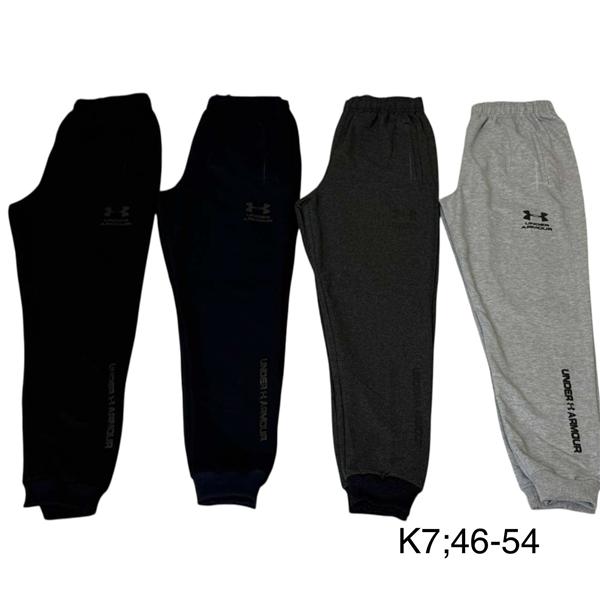 Штаны спорт TRAN (46-54) K7-2 navy (деми)