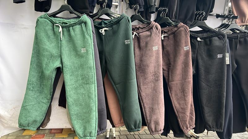 Штаны спорт TRAN (54-62) TR690 beige (деми)