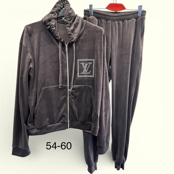 Костюм спорт TRAN (54-60) TR694 brown (деми)