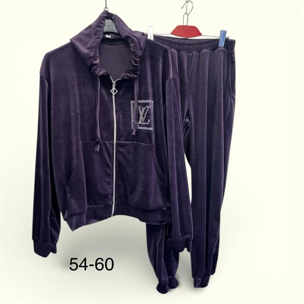 Костюм спорт TRAN (54-60) TR695 purple (деми)