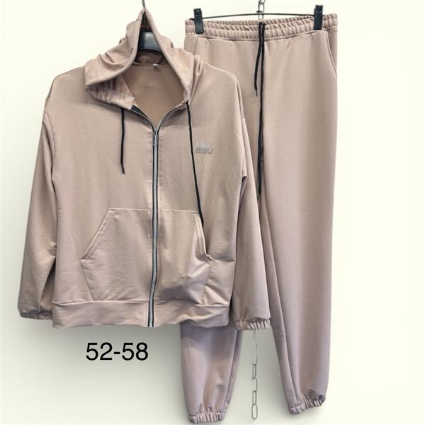 Костюм спорт TRAN (52-58) TR697 beige (деми)