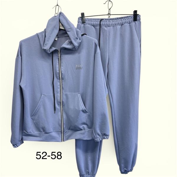 Костюм спорт TRAN (52-58) TR699 l.blue (деми)