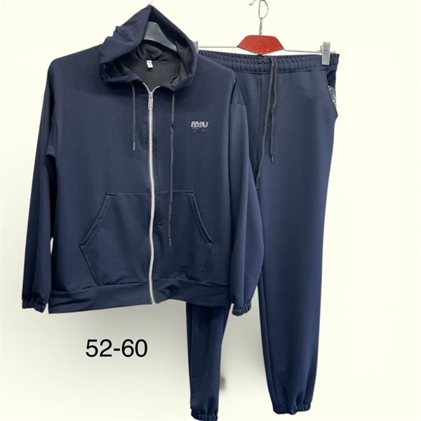 Костюм спорт TRAN (52-58) TR700 navy (деми)