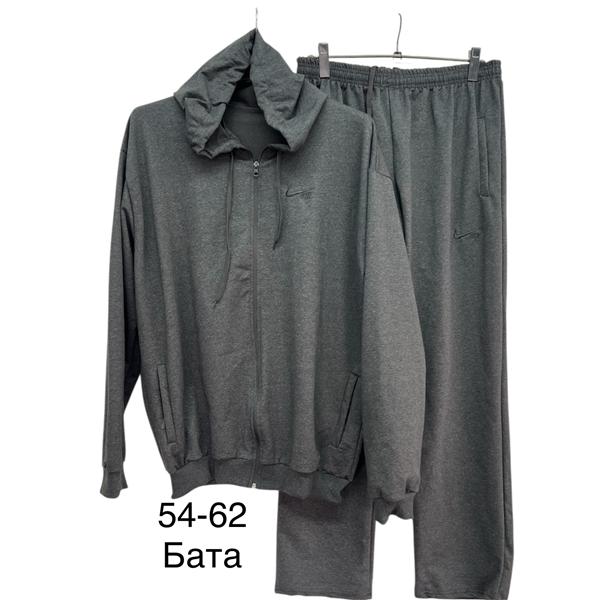 Костюм спорт TRAN (54-62) TR758 grey (деми)