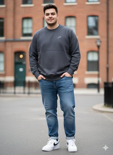 Свитер Moranny (2XL-6XL) MR459 grey (деми)