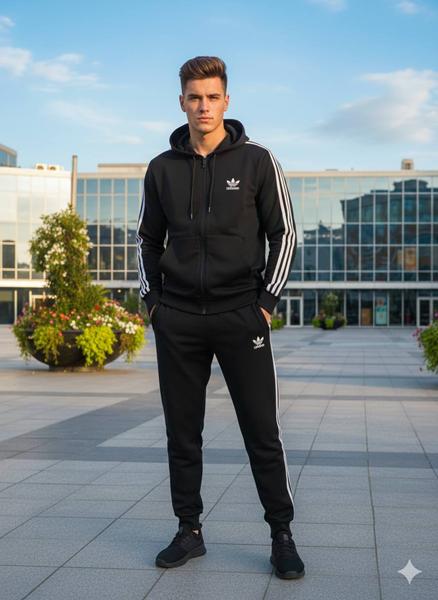 Костюм спорт Moranny (S-2XL) MR519 black (деми)