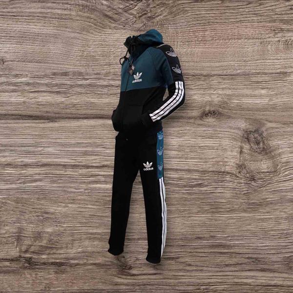 Костюм спорт Sevim (3-7) SV1244 black-green (деми)