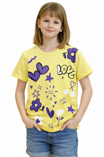 Футболка Sevim (7-12) SV1316 yellow (лето)