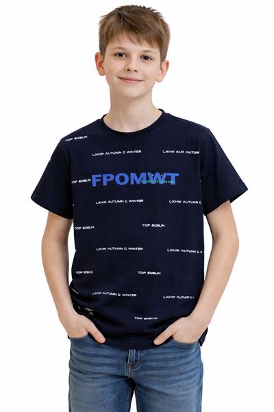 Футболка Sevim (7-12) SV1317 navy (лето)