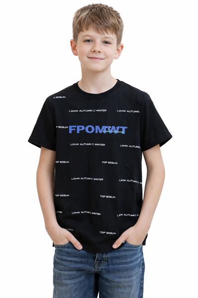 Футболка Sevim (7-12) SV1319 black (лето)