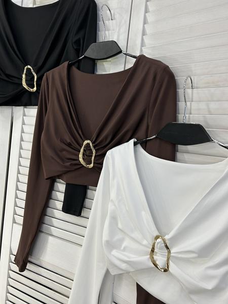 Топ Style Nadezhda (one size) 013 brown (деми)