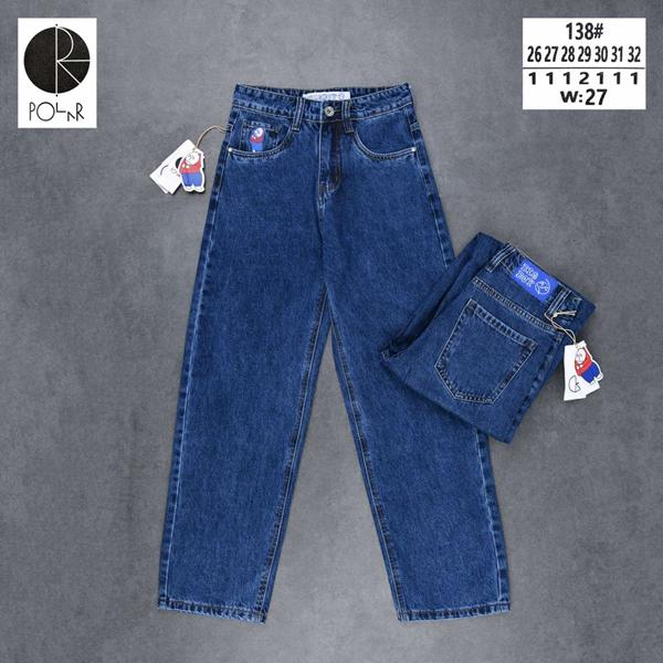 Джинсы God Baron (26-32) 138 blue (деми)