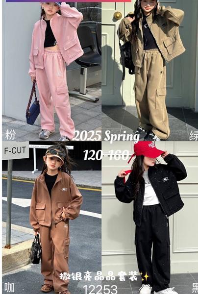 Костюм спорт Meloria (120-160) 12253 pink (деми)