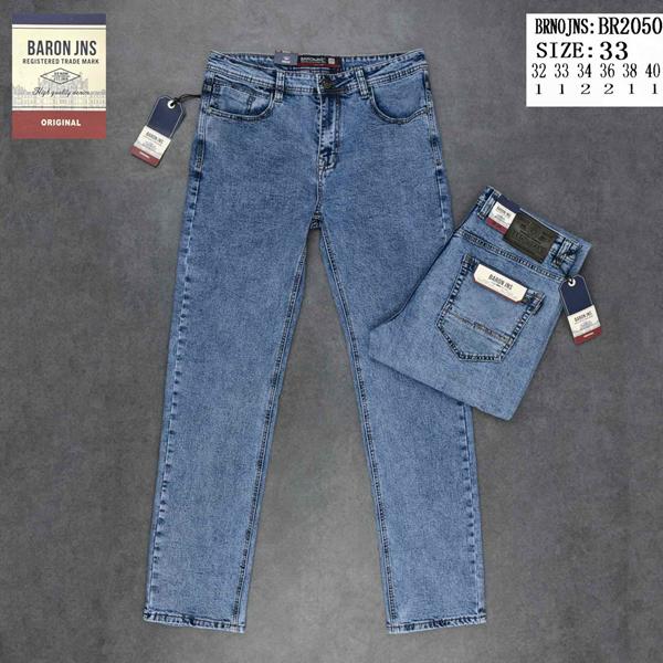 Джинсы Baron Jeans (32-40) 2050 blue (деми)