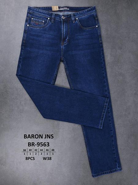 Джинсы Baron Jeans (38-48) 9563 navy (деми)