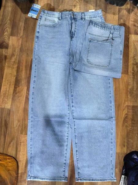 Джинсы Beki (30-36) 1051 l.blue (деми)