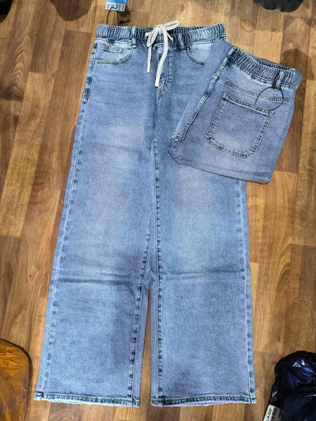 Джинсы Beki (30-36) 1058 l.blue (деми)