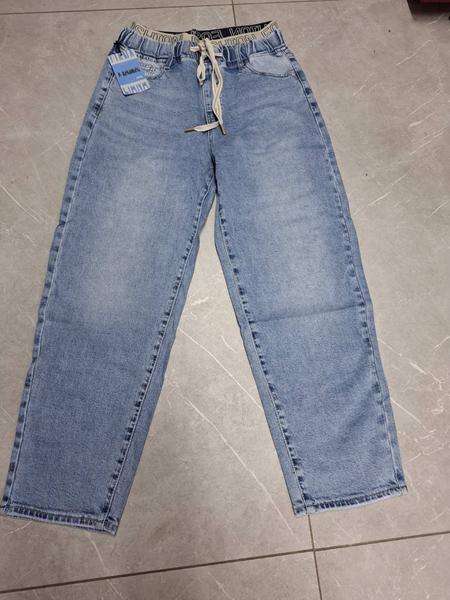 Джинсы Beki (32-42) 1055 l.blue (деми)