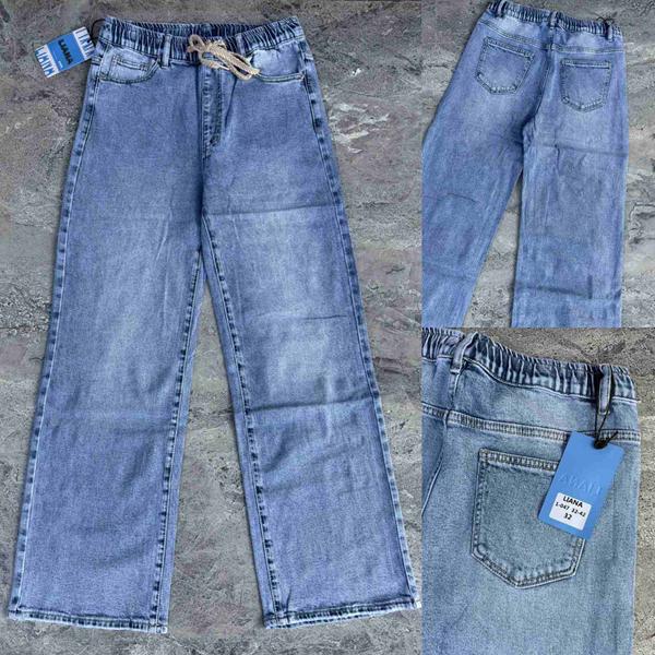 Джинсы Beki (32-42) 1047 l.blue (деми)