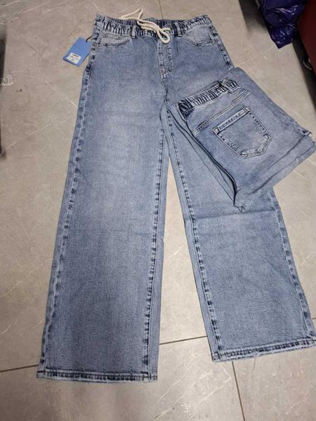 Джинсы Beki (32-42) 1046 l.blue (деми)