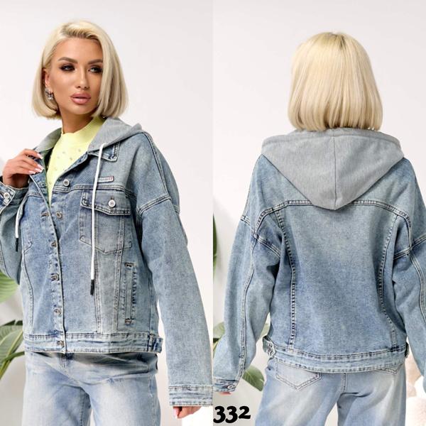 Куртка Beki (S-3XL) 332 l.blue (деми)